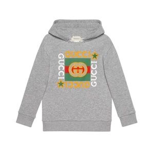 Children's Gucci logo print sweatshirt